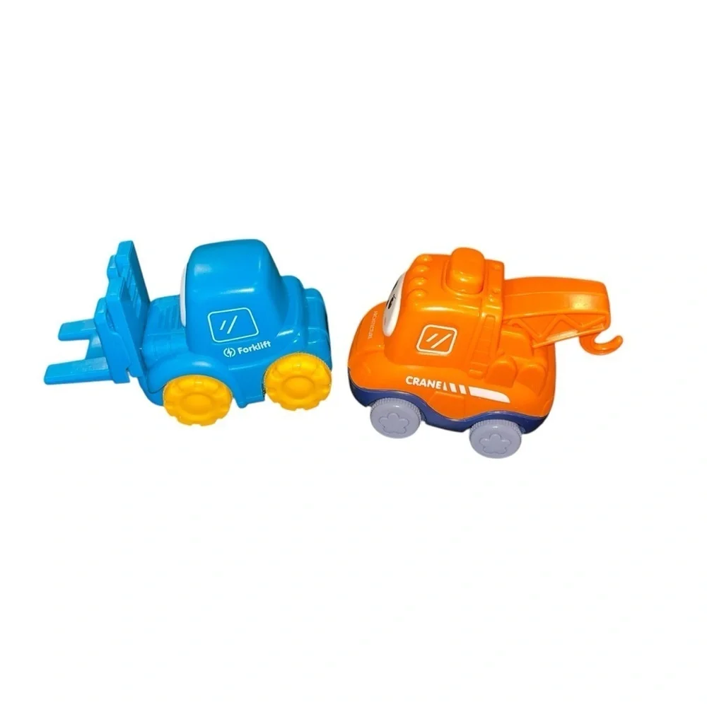 ALASOU pullback vehicle lot crane forklift baby toddler
